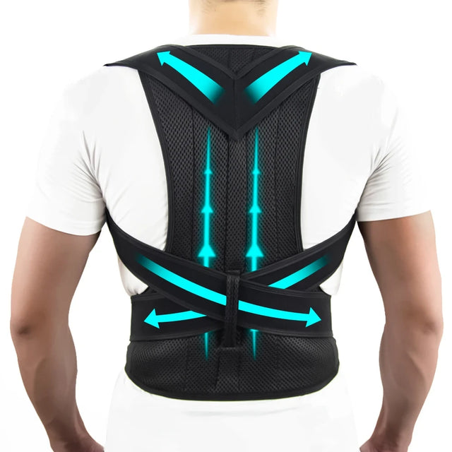 Adjustable Full Back Support Brace